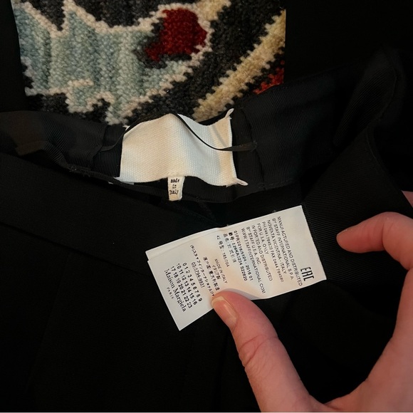 Margiela Slim Fit Women's Trousers 42 (6) - Picture 4 of 5